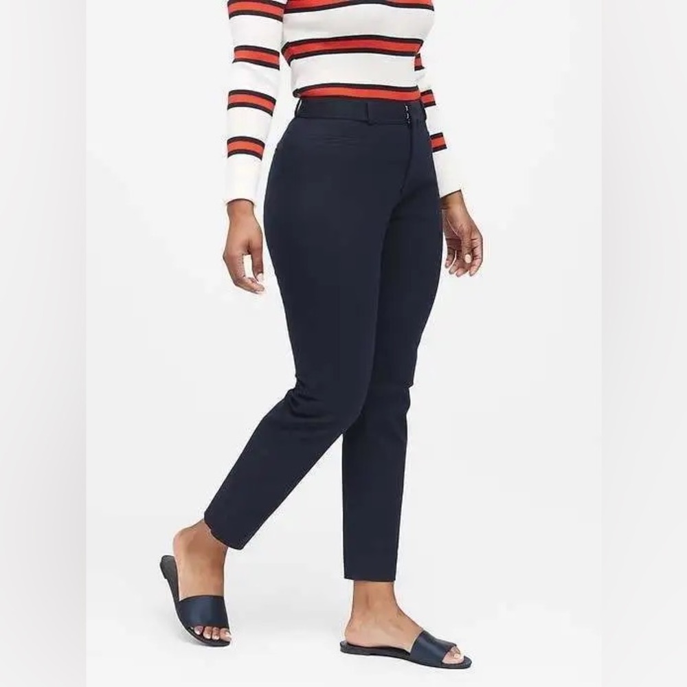 Banana Republic Sloan Skinny Ankle Pants Blue Size 00 Petite
